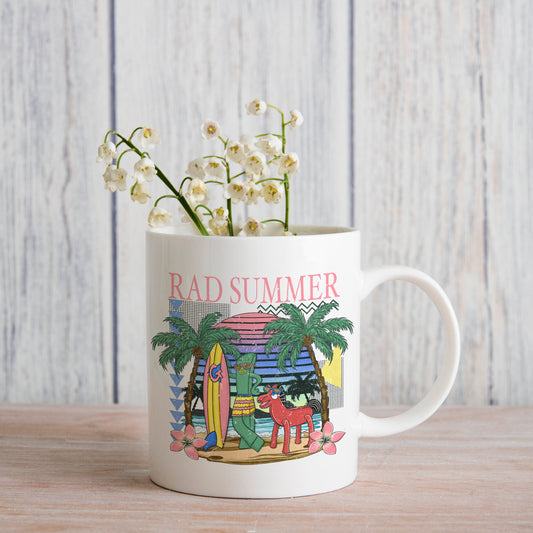 Rad Summer (matches shirt) UV DTF Transfer