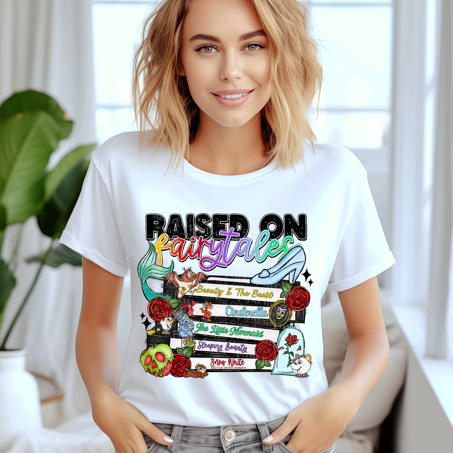 Raised on Fairytales VHS DTF & Sublimation Transfer