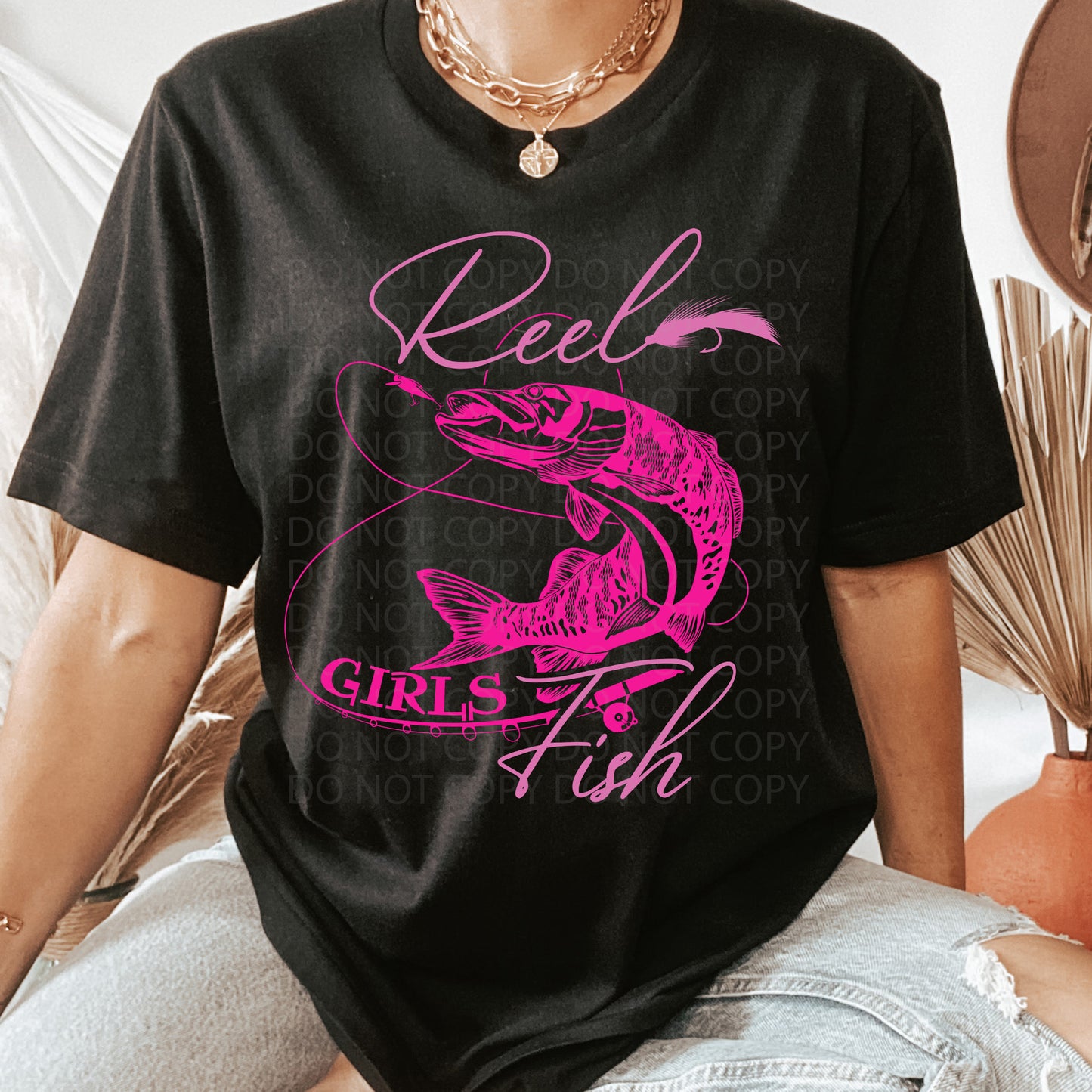 Reel Girls Fish DTF & Sublimation Transfer