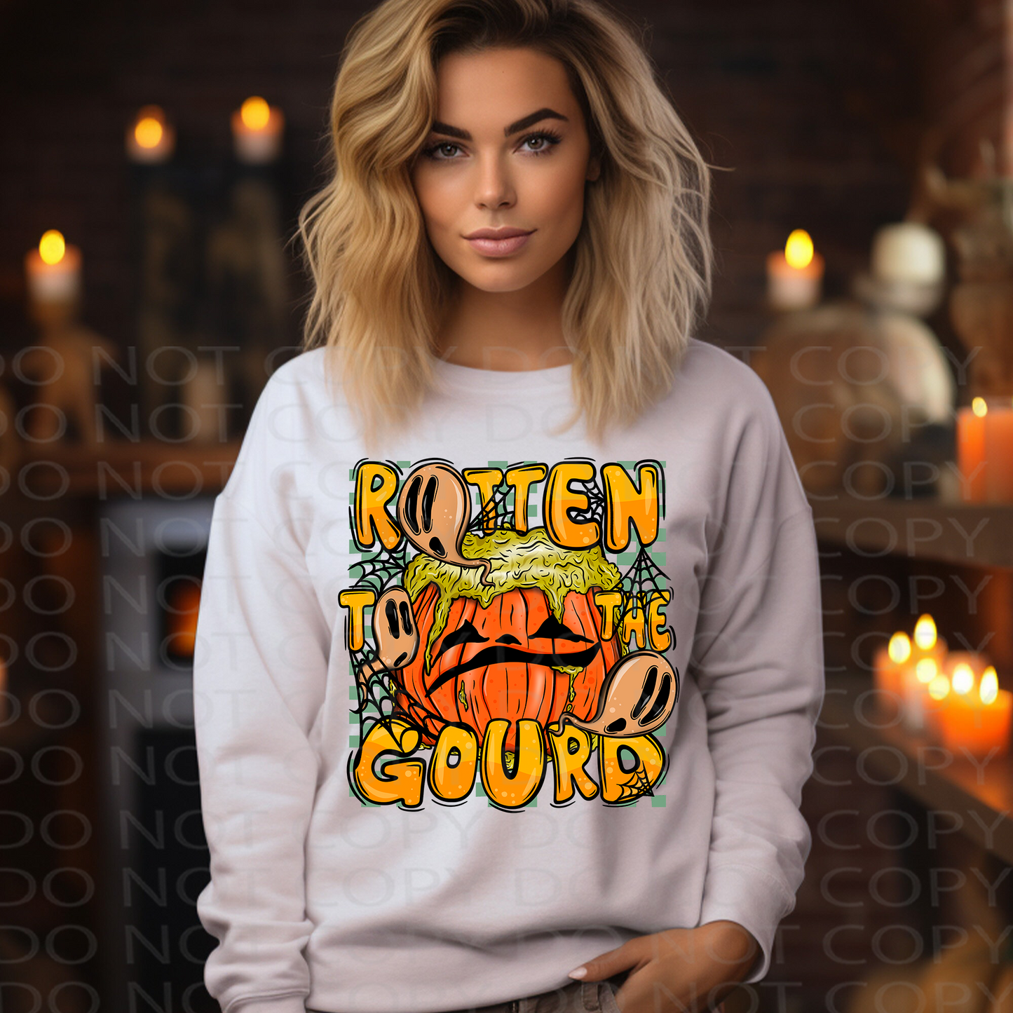 Rotten to the Gourd DTF & Sublimation Transfer