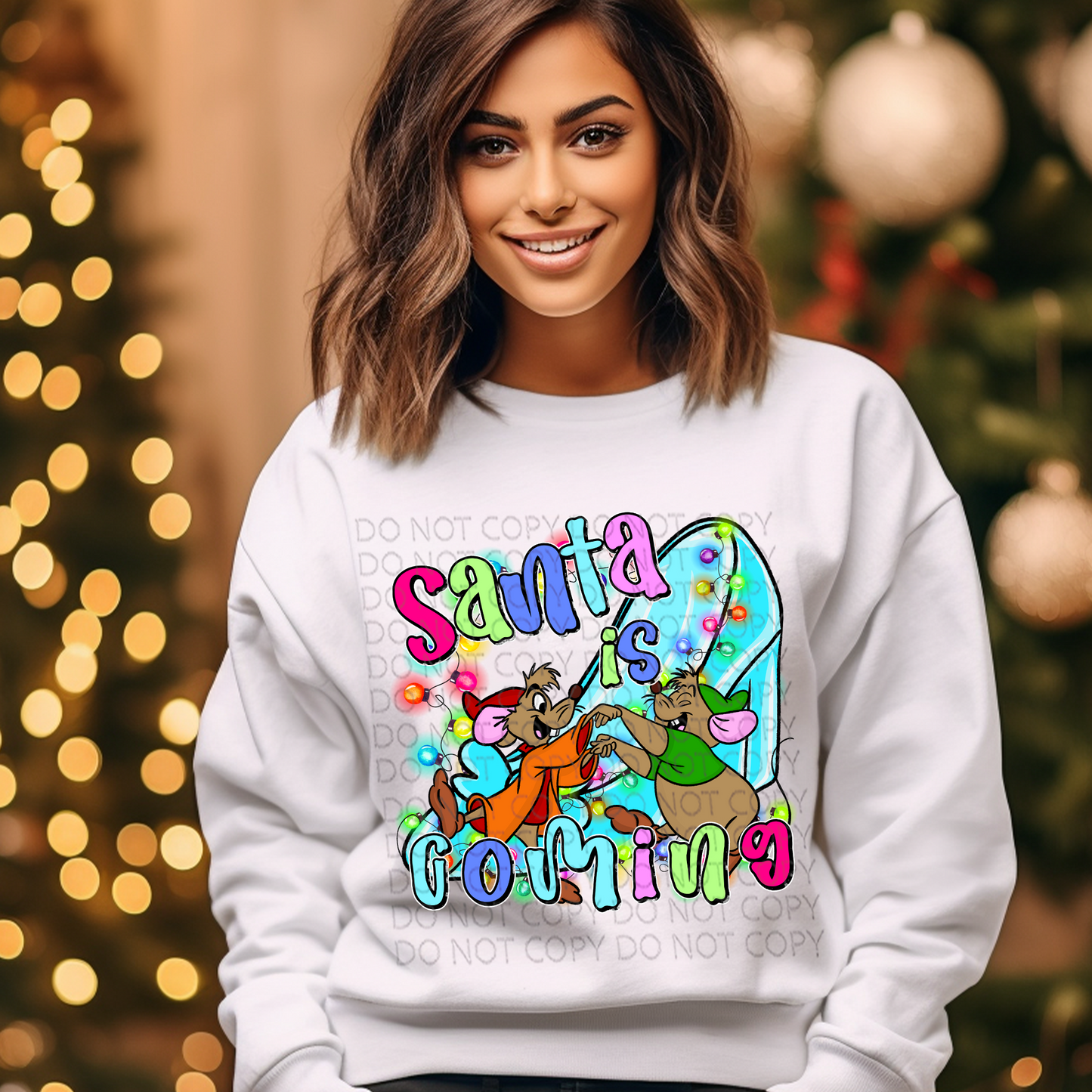 Santa is Coming DTF & Sublimation Transfer