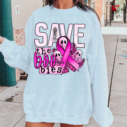 Save the Boo-Bies DTF & Sublimation Transfer