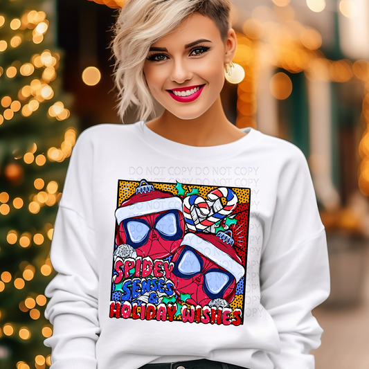 Senses and Holiday Wishes DTF & Sublimation Transfer