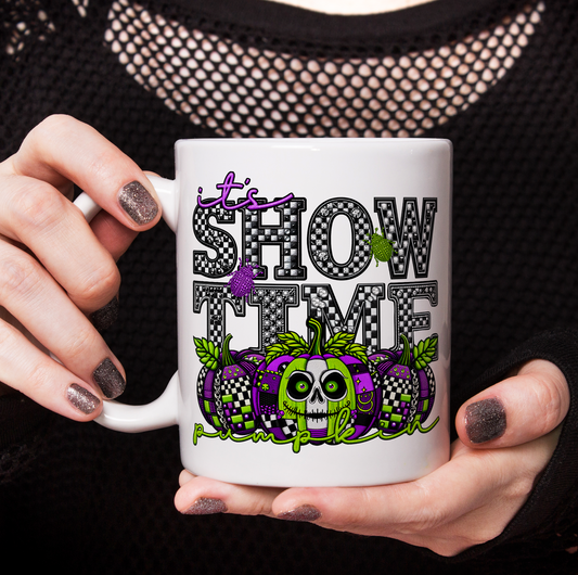 Showtime Pumpkin (matches shirt) UV DTF Transfer