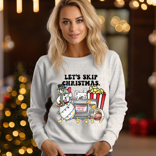 Skip Christmas VHS Tape DTF & Sublimation Transfer