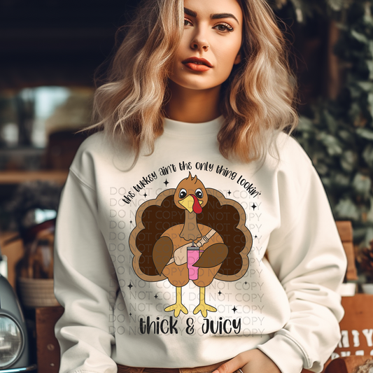 Lookin' Like a Snack Turkey DTF & Sublimation Transfer