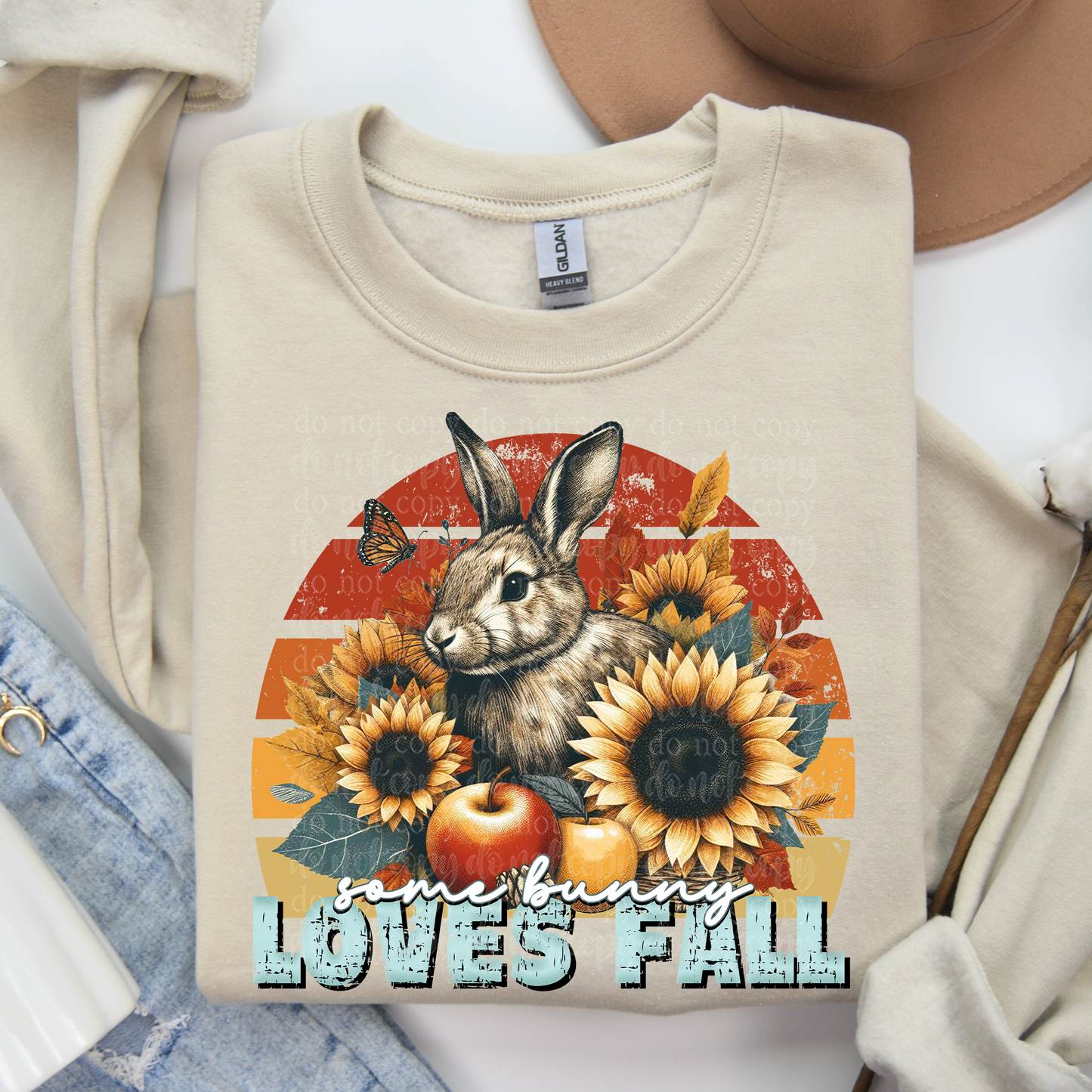 Some Bunny Loves Fall DTF & Sublimation Transfer