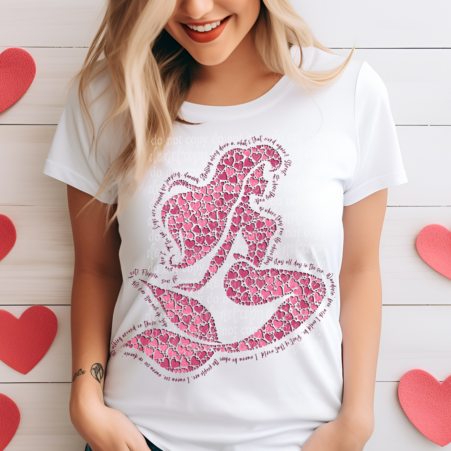 Song of Mermaid Love DTF & Sublimation Transfer