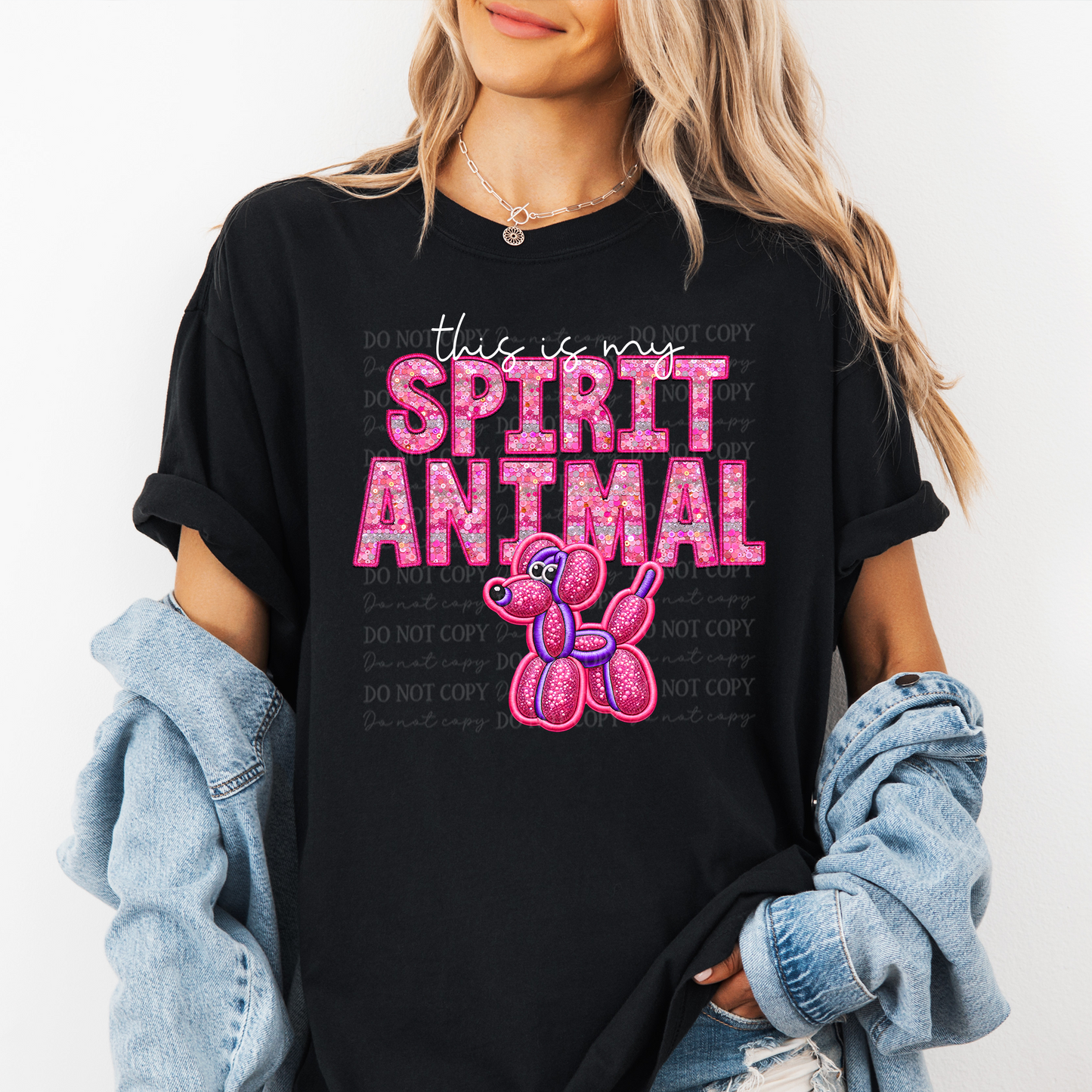 Spirit Animal Balloon Dog DTF & Sublimation Transfer