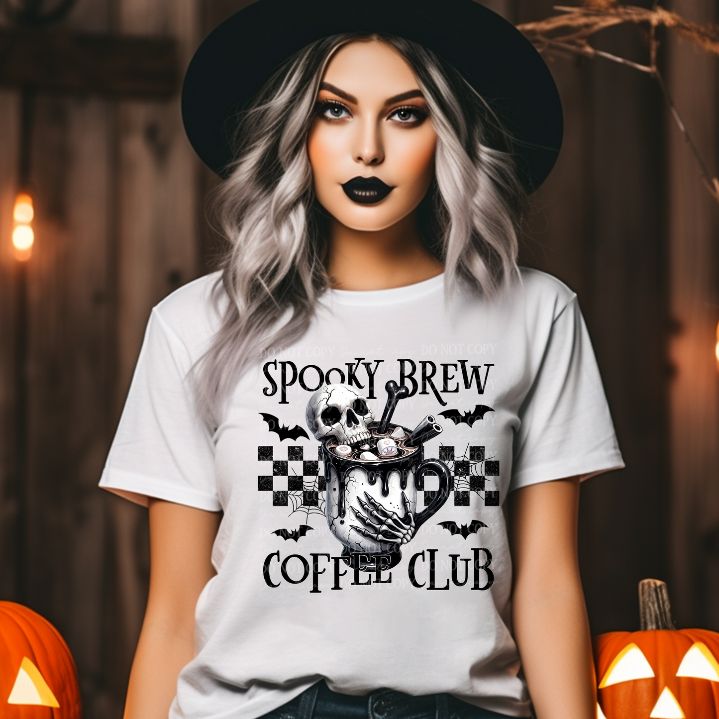 Spooky Brew Coffee Club DTF & Sublimation Transfer