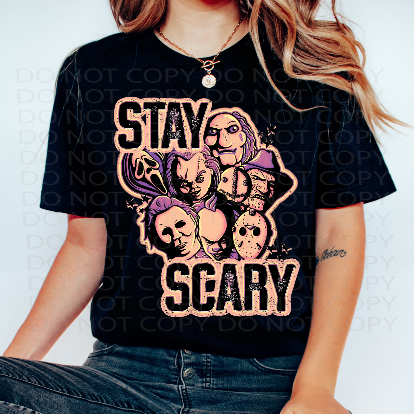 Stay Scary DTF & Sublimation Transfer