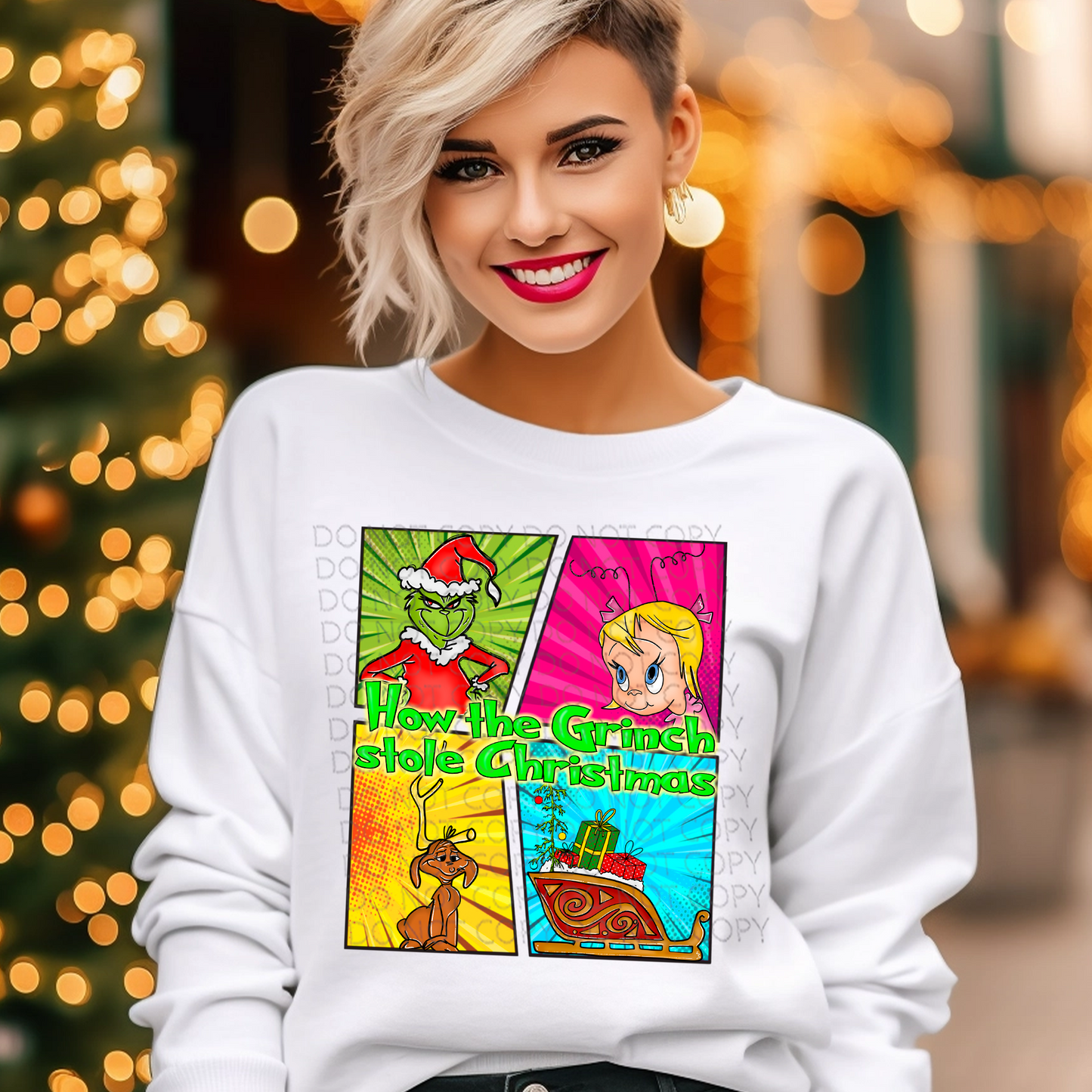 Stole Christmas DTF & Sublimation Transfer