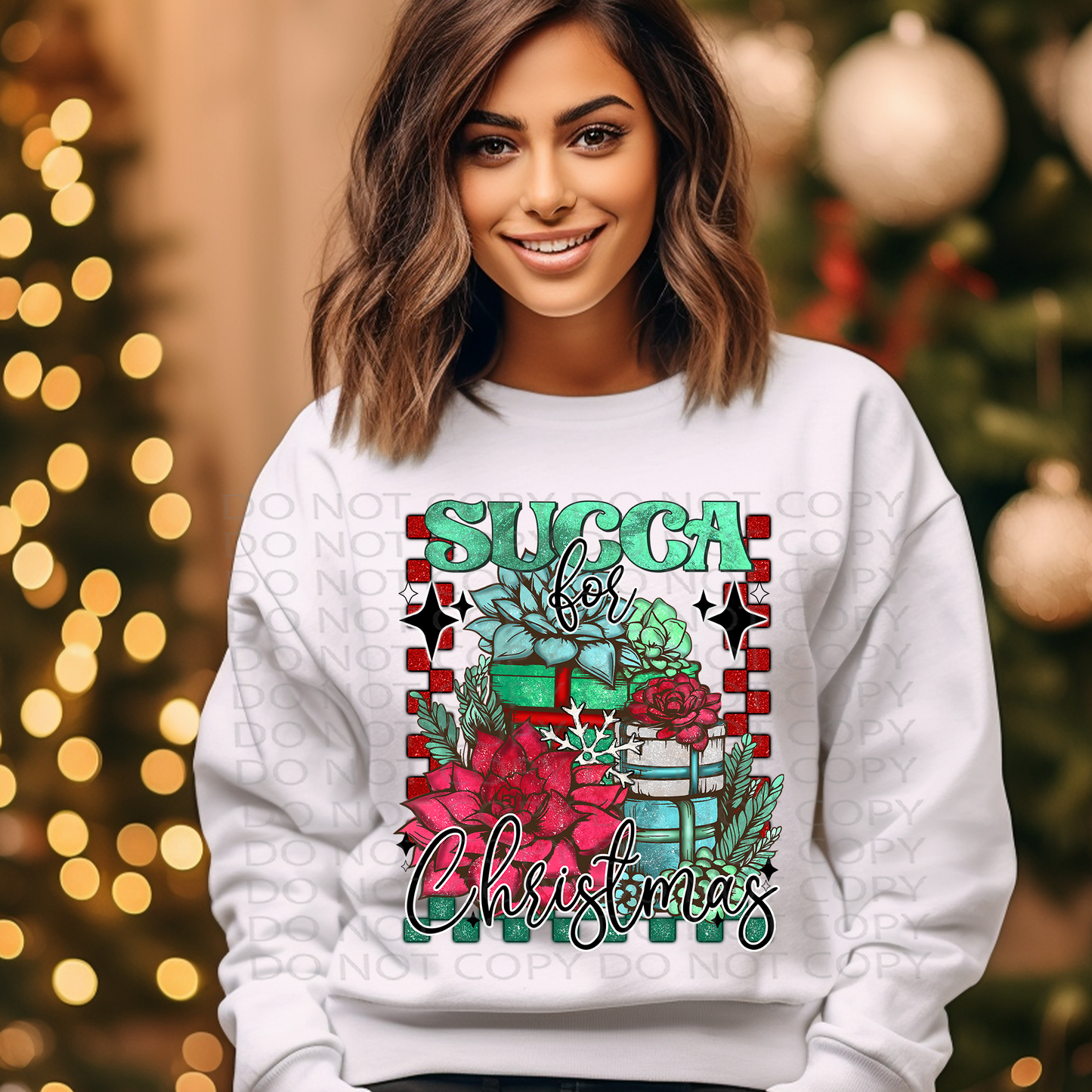 Succa for Christmas DTF & Sublimation Transfer