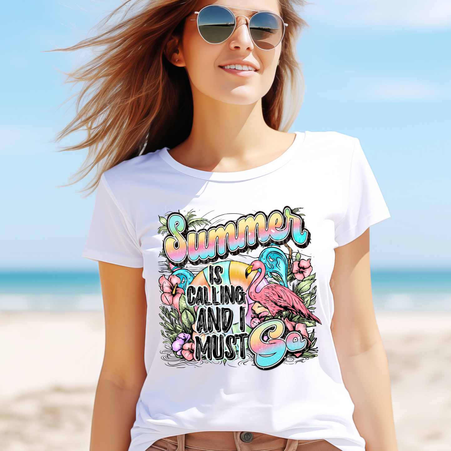 Summer is Calling DTF & Sublimation Transfer