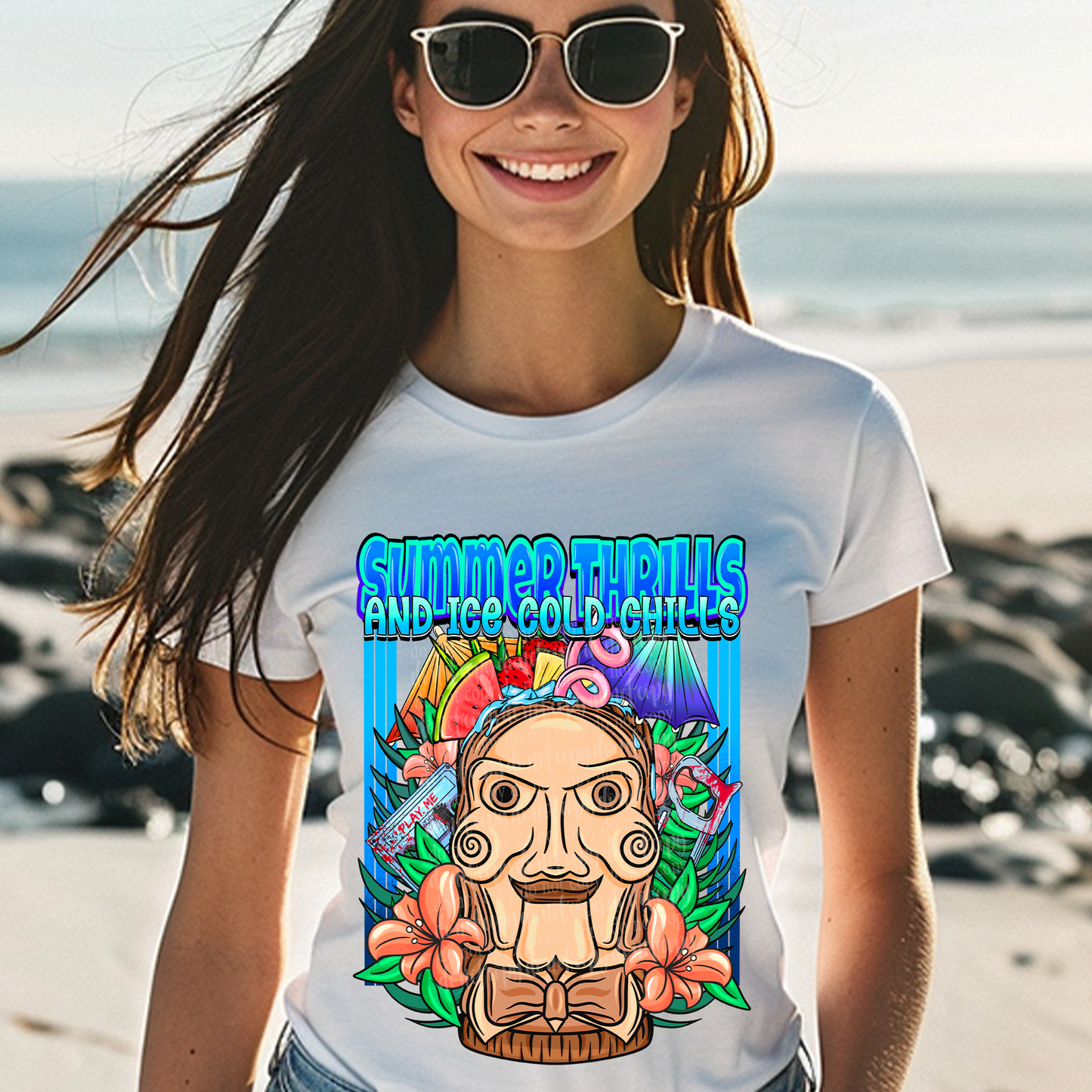 Summer Thrills DTF & Sublimation Transfer