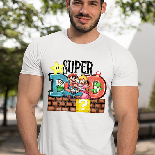 Super Game Dad DTF & Sublimation Transfer