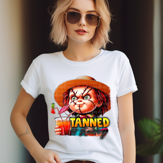 Tanned and Stabby DTF & Sublimation Transfer