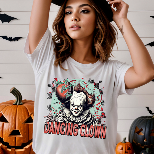 The Dancing Clown DTF & Sublimation Transfer