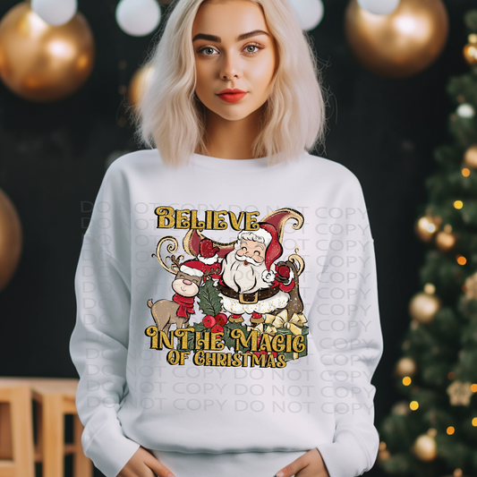 The Magic of Christmas DTF & Sublimation Transfer