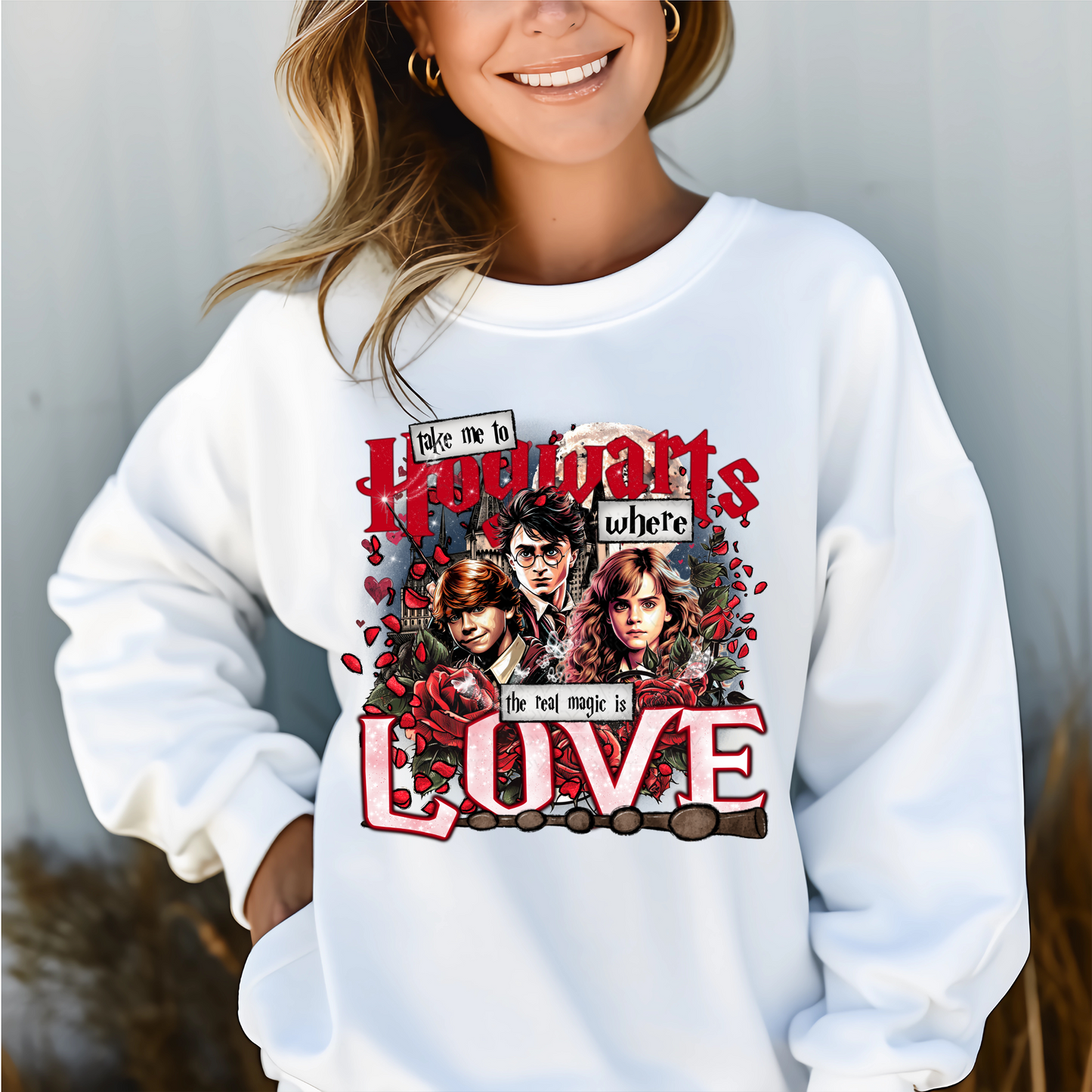 The Real Magic Is Love DTF & Sublimation Transfer