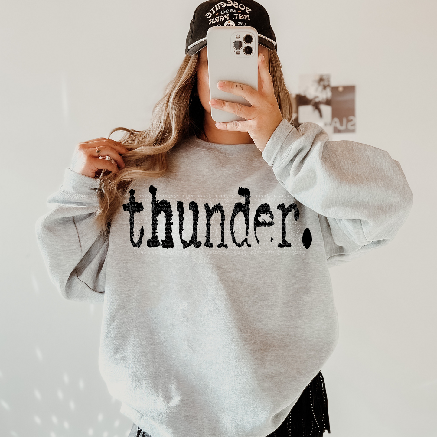 Thunder Typography DTF & Sublimation Transfer