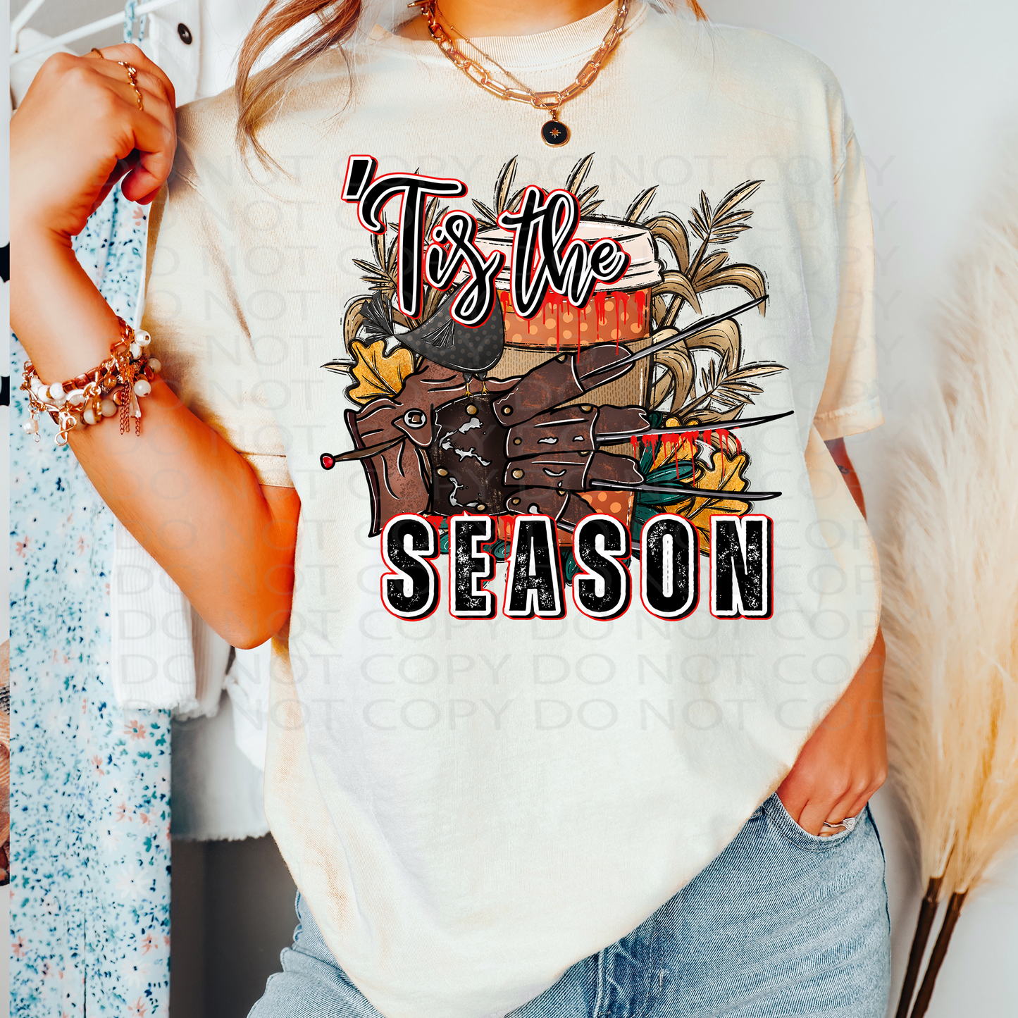 Tis The Season To be Scary DTF & Sublimation Transfer