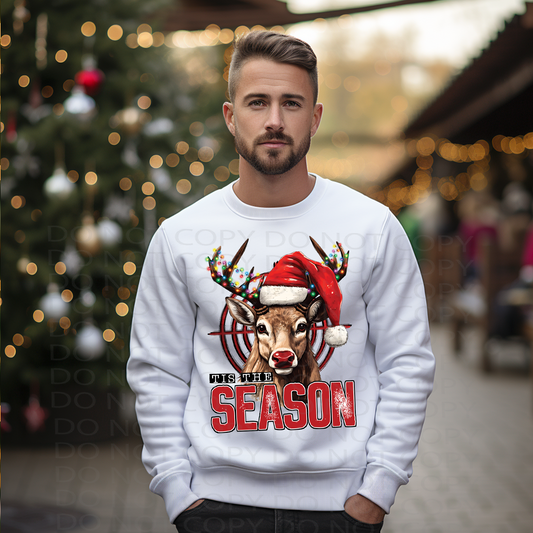 Tis The Season Hunting DTF & Sublimation Transfer