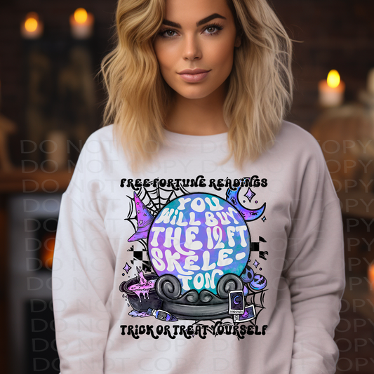 Trick or Treat Yourself DTF & Sublimation Transfer