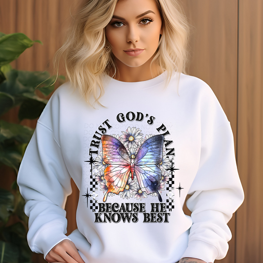 Trust God's Plan DTF & Sublimation Transfer