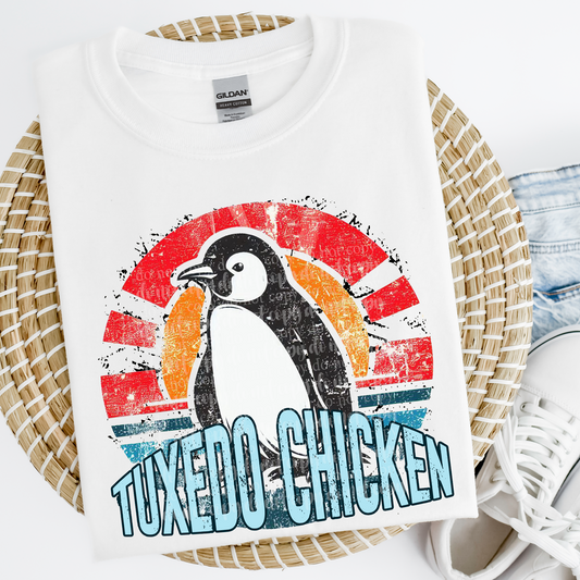 Tuxedo Chicken DTF & Sublimation Transfer