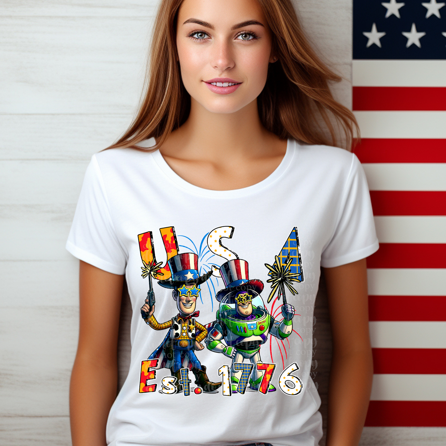 USA EST 1776 DTF & Sublimation Transfer