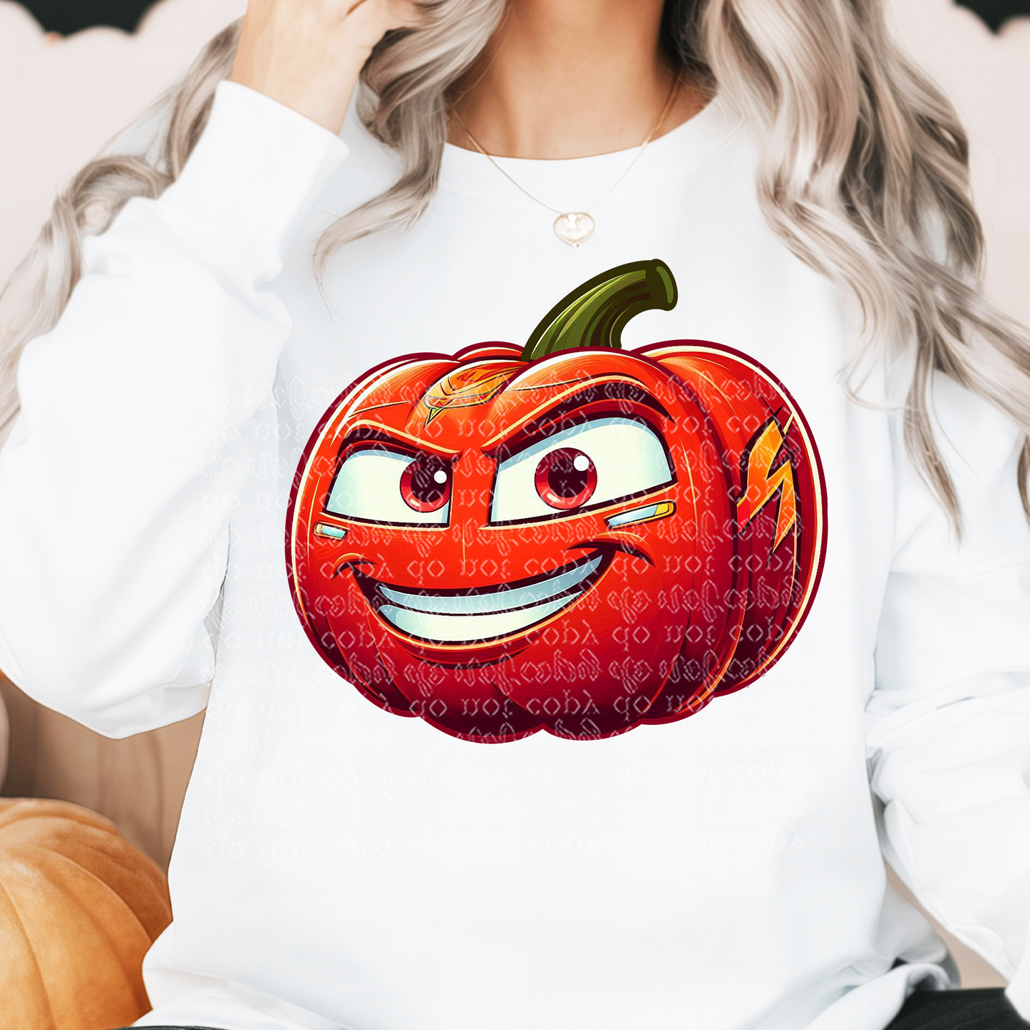 Vroom Pumpkin 2 DTF & Sublimation Transfer