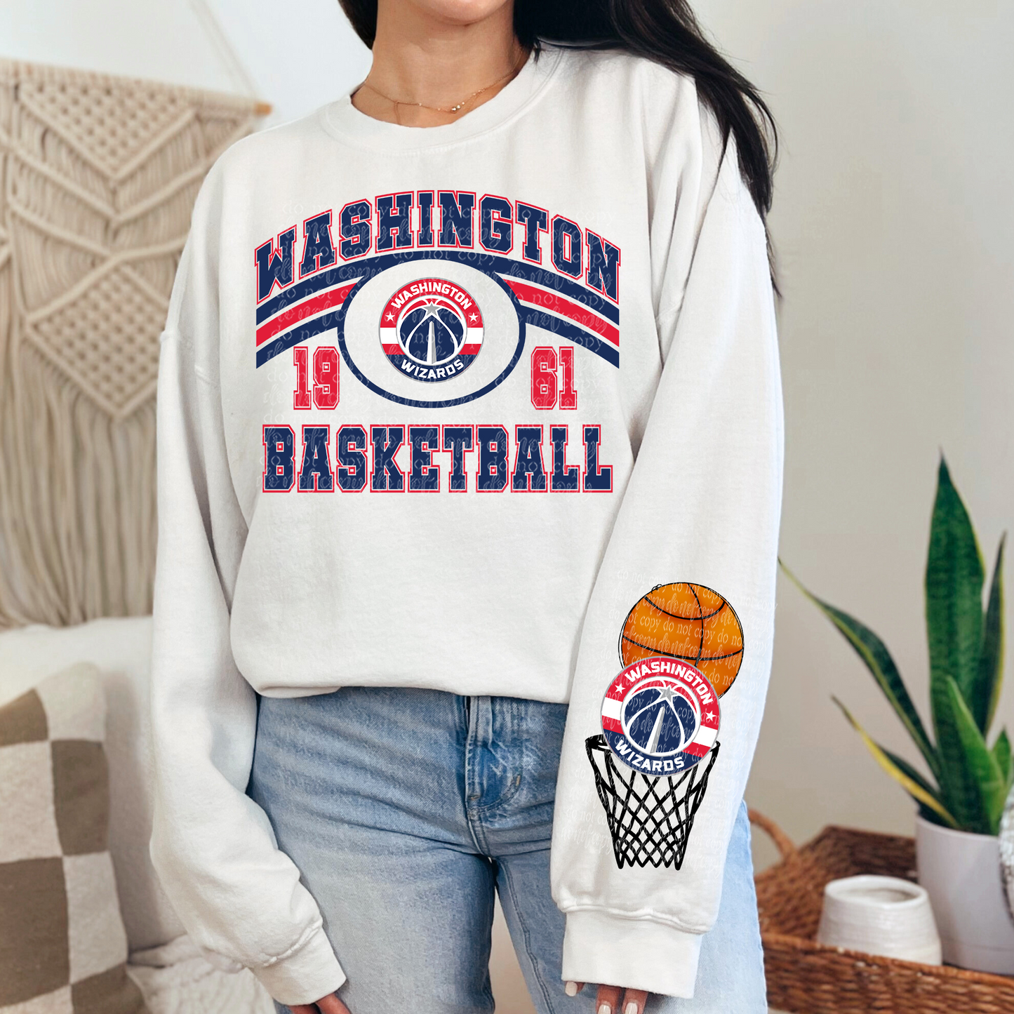 Washington B-Ball DTF & Sublimation Transfer