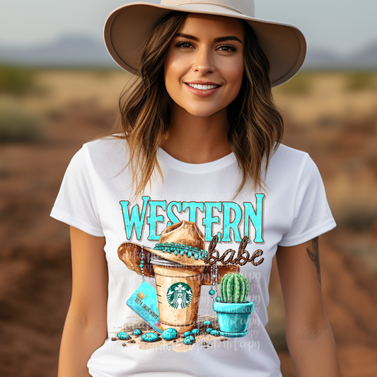 Western Babe DTF & Sublimation Transfer