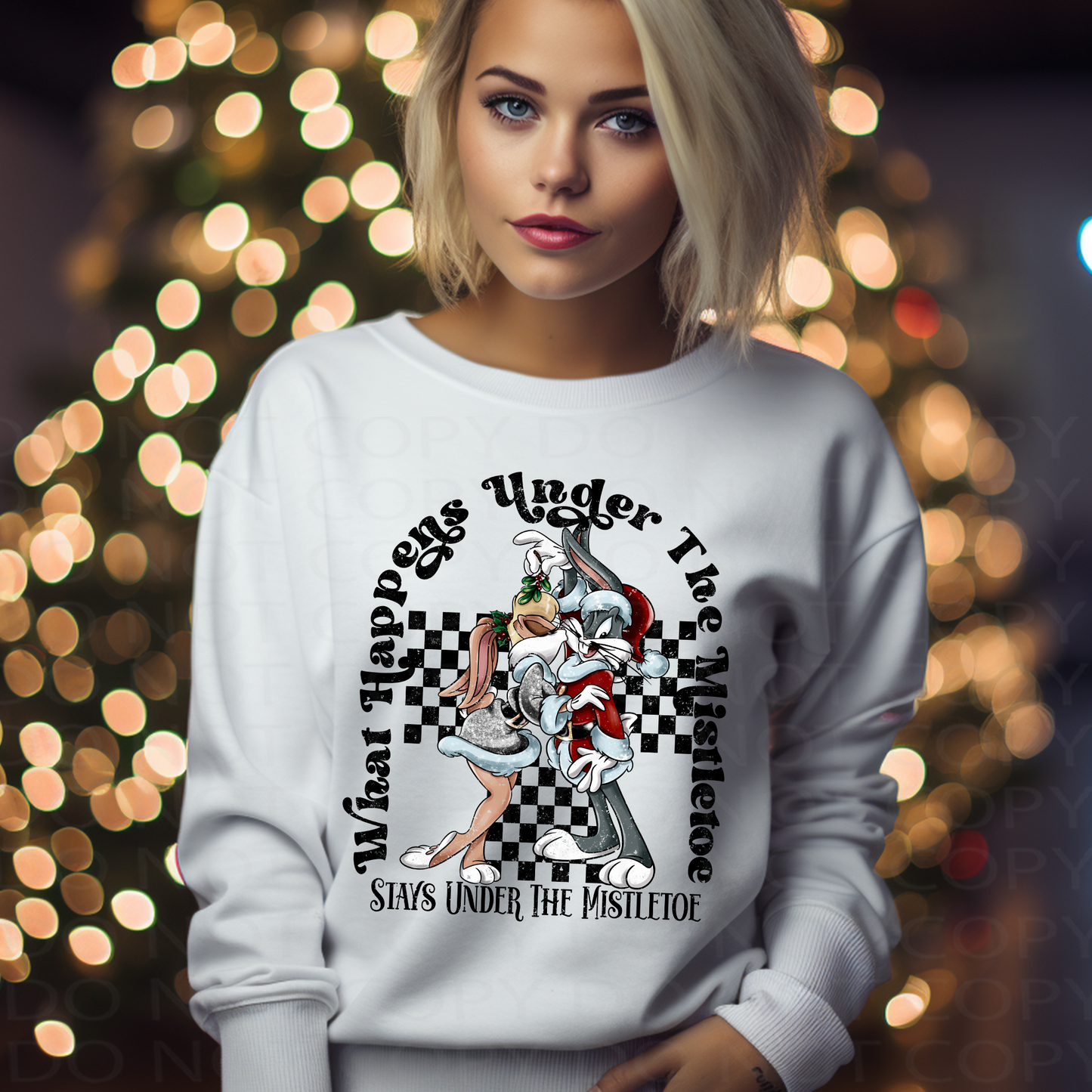 What Happens Under the Mistletoe DTF & Sublimation Transfer