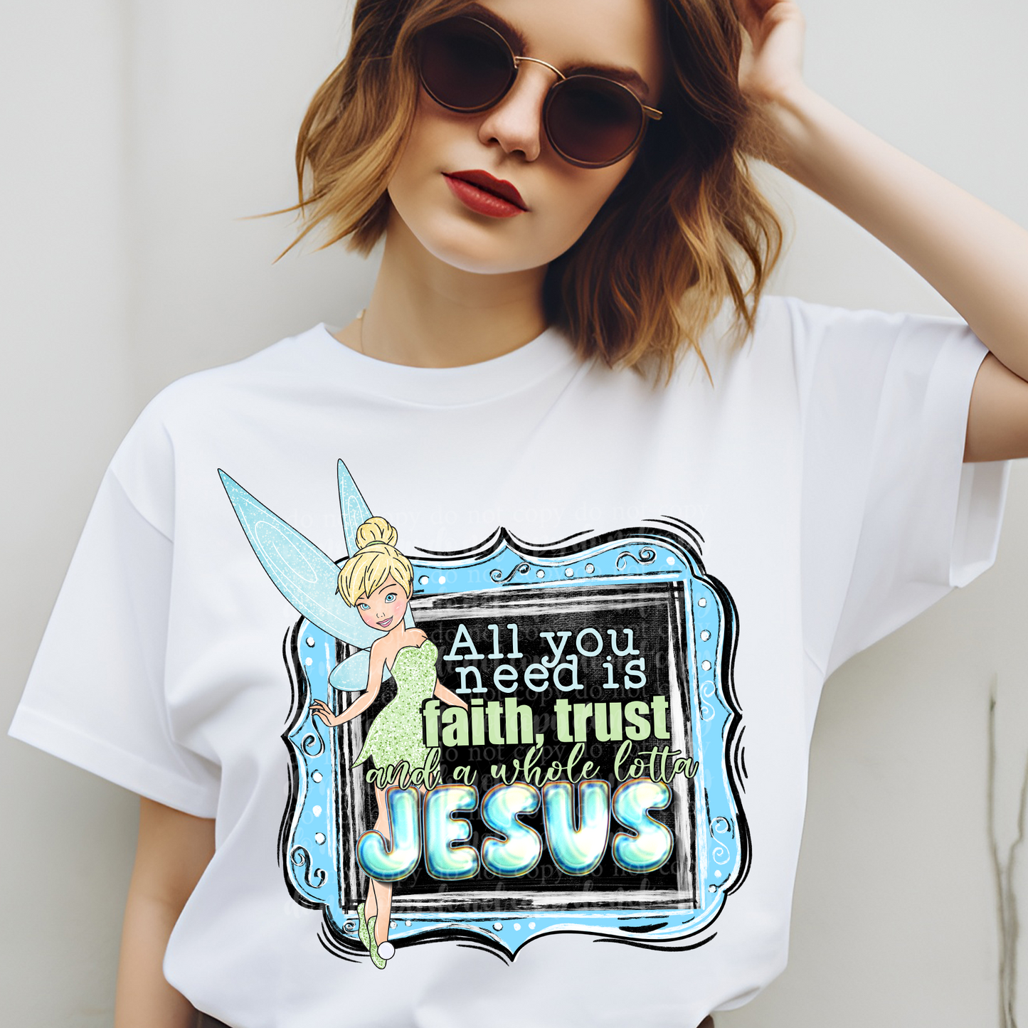 Whole Lotta Jesus DTF & Sublimation Transfer