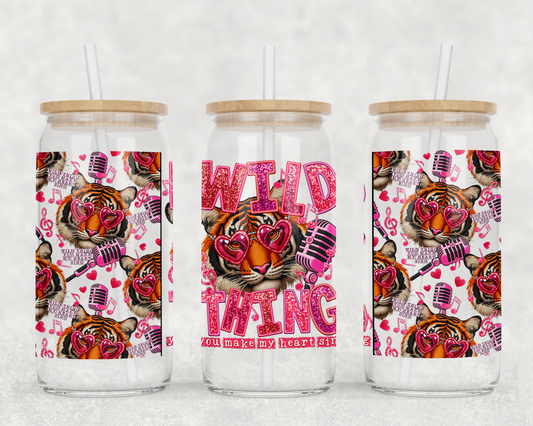 Wild Thing Tiger (matches shirt) UV DTF Transfers