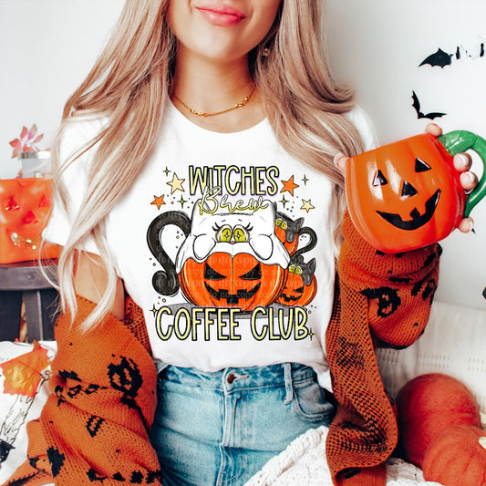 Witches Brew Coffee Club DTF & Sublimation Transfer