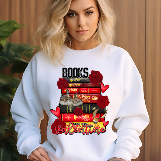 Wizardly Books are my Valentine DTF & Sublimation Transfer