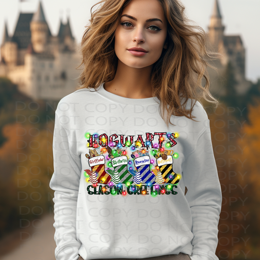 Wizard Season Greetings DTF & Sublimation Transfer