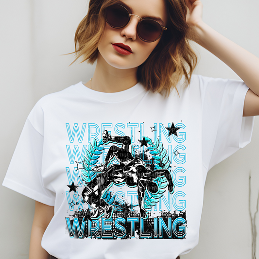 Wrestling Boy Stack DTF & Sublimation Transfer