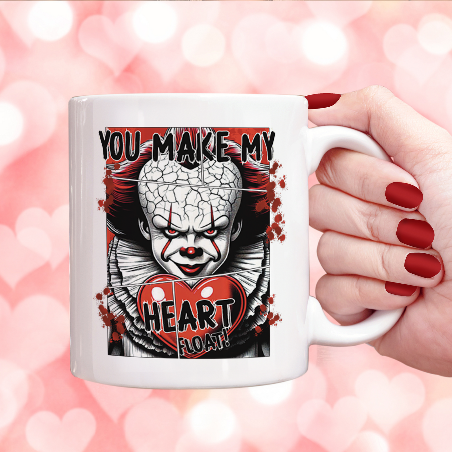 You Make My Heart Float (matches shirt) UV DTF Transfer