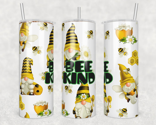 Bee Kind Sublimation Transfer Tumbler Wrap 20oz (read description)