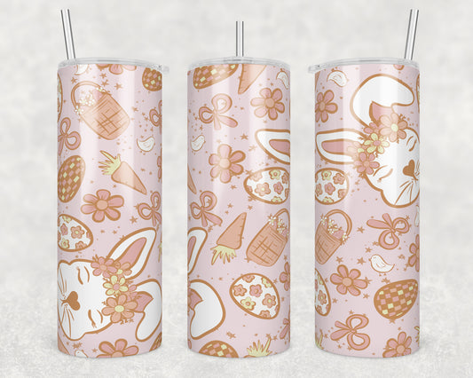 Easter Things Sublimation Transfer Tumbler Wrap 20oz (read description)