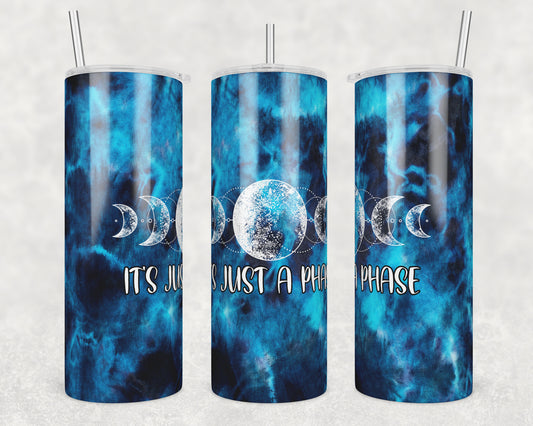 Just a Phase Sublimation Transfer Tumbler Wrap 20oz (read description)