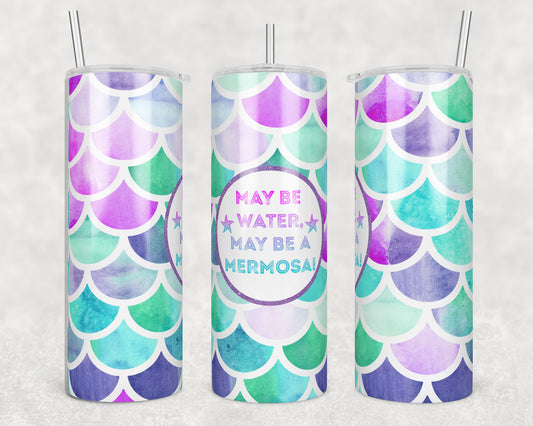 Mermosa Sublimation Transfer Tumbler Wrap 20oz (read description)