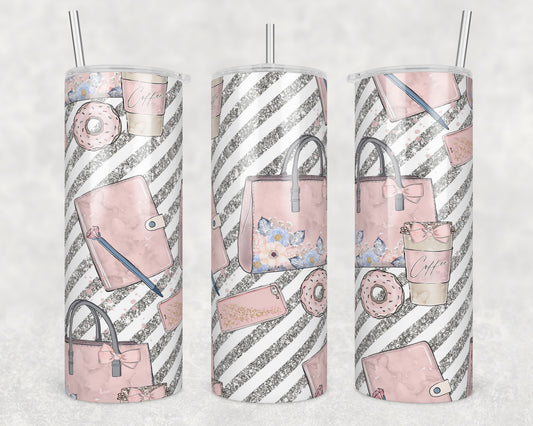 A Girl Thing Sublimation Transfer Tumbler Wrap 20oz (read description)