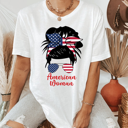 American Woman Sublimation Transfer - 11 inches (read description) **EXCLUSIVE**