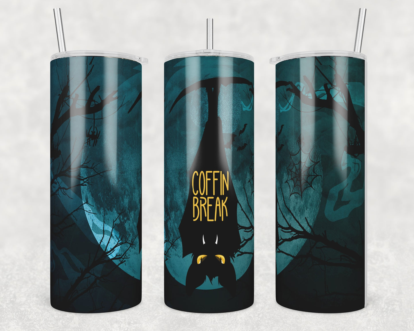 Coffin Break Sublimation Transfer Tumbler Wrap 20oz (read description)