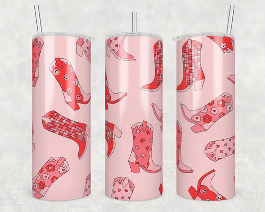 Cowgirl Love Sublimation Transfer Tumbler Wrap 20oz (read description)